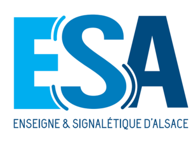 Logo de notre partenaire ESA - ENSEIGNE ET SIGNALETIQUE D'ALSACE